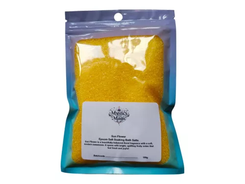 Sun Flower Epsom Salt Soaking Bath Salts