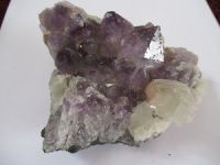 Amethyst Druze With Calcite